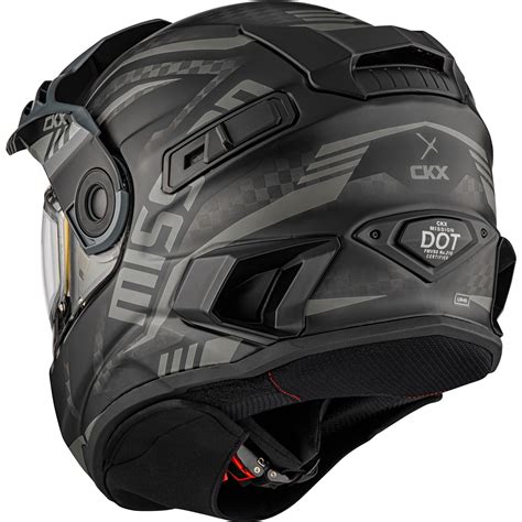 Ckx Mission Ams Full Face Helmet Carbon