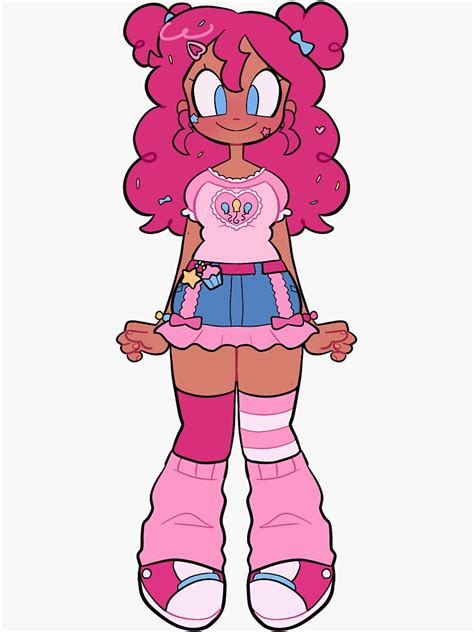 "Human Pinkie Pie" Sticker for Sale by JulieDraculaura | Redbubble