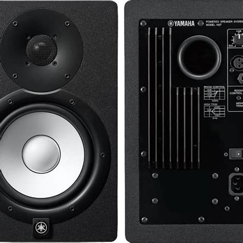 Jual SPEAKER MONITOR YAMAHA HS 7 HS7 MONITOR SPEAKER BLACK ORIGINAL