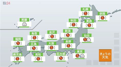 【天気】全国的に晴れ、春の陽気に（2023年3月19日掲載）｜日テレnews Nnn