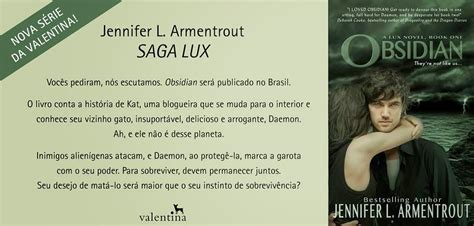 O Que Vem Por Ai Obsidian Livro Da Saga Lux De Jennifer L