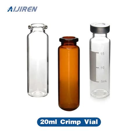 Crimp Vials With Caps And Septa Aijiren HPLC Vials