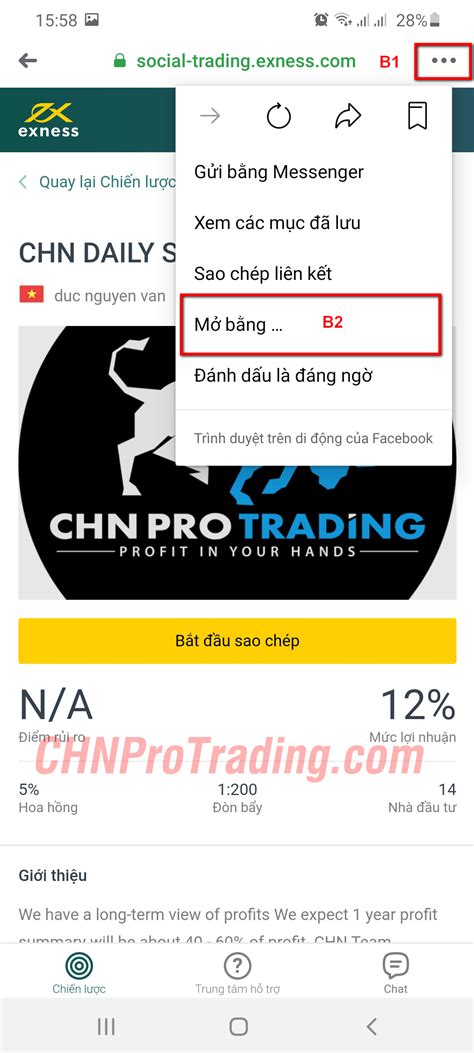 Hướng Dẫn Copy Trade trên Social Trading Exness CHN PRO TRADING