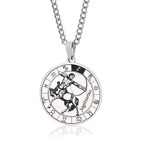 Cheap Constellation Stainless Steel Scorpio Chain Necklace Women Men