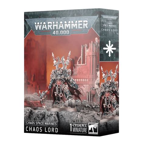 Warhammer 40k Chaos Space Marines Chaos Lord Game Nerdz