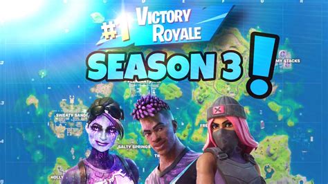 Season 3 Victory Fortnitebattle Royale Youtube