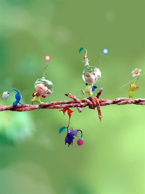 Pikmin 2 Artwork Version 6 Wallpaper - Cat with Monocle