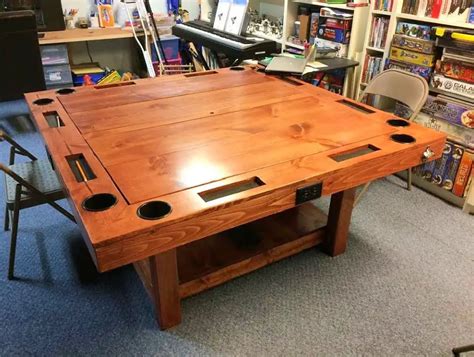 25 Cheap Diy Gaming Table Plans Anyone Can Make - Diy Folly