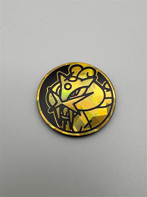 Pokemon TCG Collectors Flip Coin Raikou Holo Gold | eBay