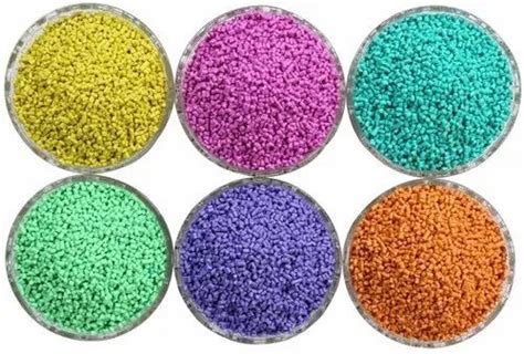 Multicolor PPCP Coloured Plastic Granules For General Plastics 25kg