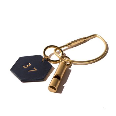 Brass D Key Ring Not Another Bill