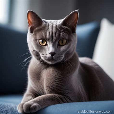 British Shorthair Cat Breed | Stable Diffusion Online