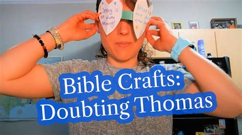 Bible Craft Ideas Doubting Thomas Faith Crafts For Sunday School