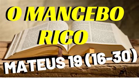 O Que Significa Mancebo Na Bíblia