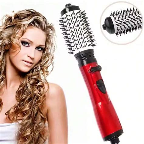 Salon Negative Ionic Hair Styler Hot Air Brush One Step Hair Dryer Brush Volumizer Dry