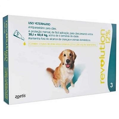 Revolution Cães 20 A 40 Kg