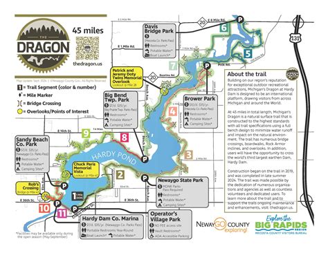 map of newaygo county michigan 1