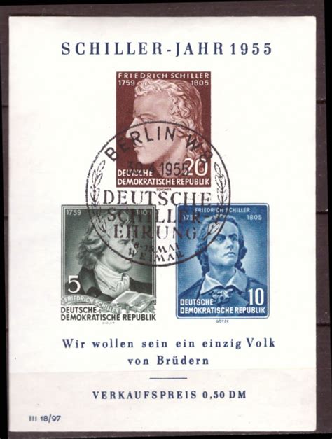 Philaseum Briefmarken DDR 1955