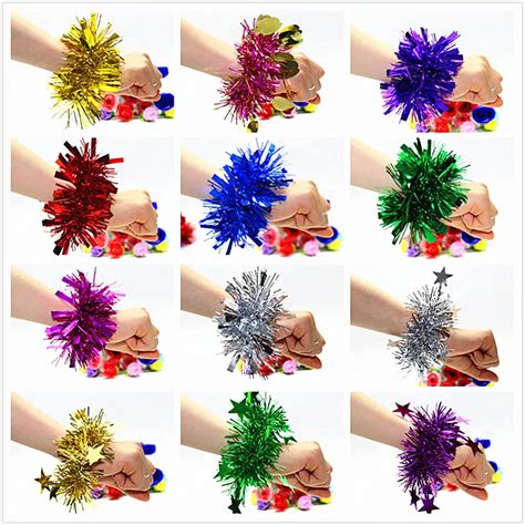 Aliexpress.com : Buy Hot sale Children's Day Sequin wrist flower DIY ...