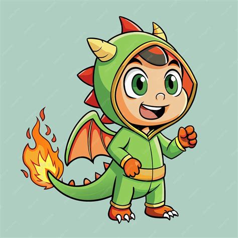 Desenho Do Menino Que Vira Dragão