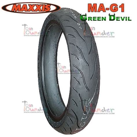 Jual BAN MAXXIS 90 80 17 49P MA G1 GREEN DEVIL TUBELESS Shopee