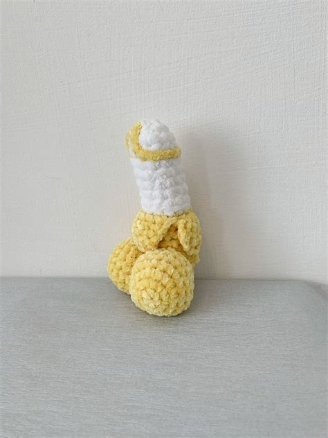 Easy Crochet Pattern Pdf Banana Penis Amigurumi Funny Plush Etsy