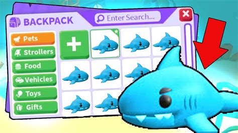 How To Get A Free Ocean Pet In Adopt Me Shark Pet Revealed Adopt Me