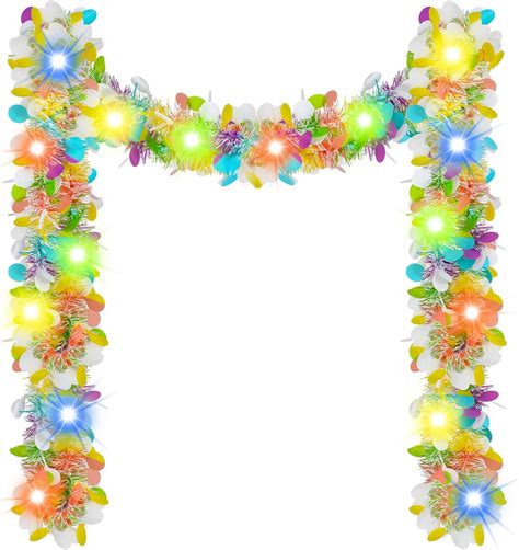 16 4 Ft Easter Tinsel Garland With Led String Light Easter Egg Twist Garland 692760572929 Ebay