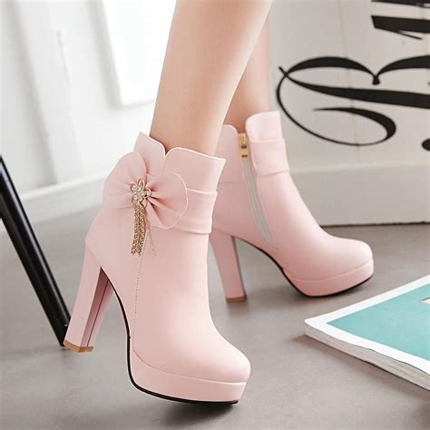 Pastel Pink Heels Aesthetic Canvas Beaver