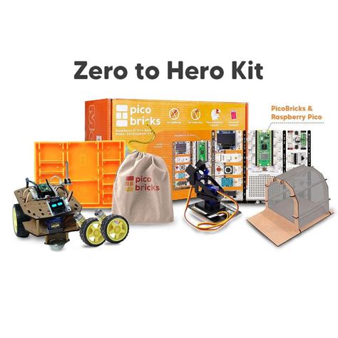 Picobricks Zero To Hero Kit Zestaw Rozwojowy Do Raspberry Pi Pico