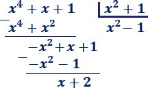 Discriminación becerro nosotros regla para dividir dos polinomios