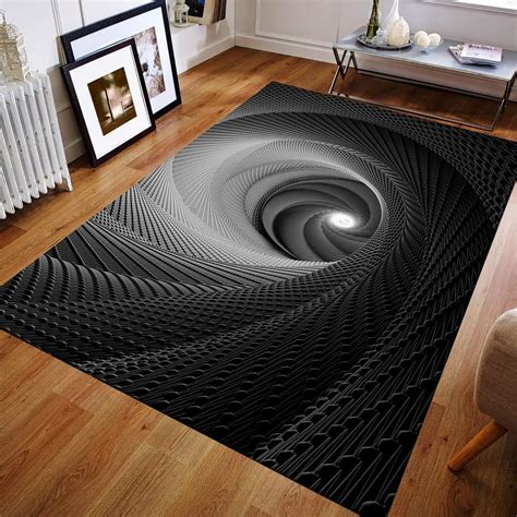 Amazon Optical Illusion Rug Optical Illusion Vortex Rug D