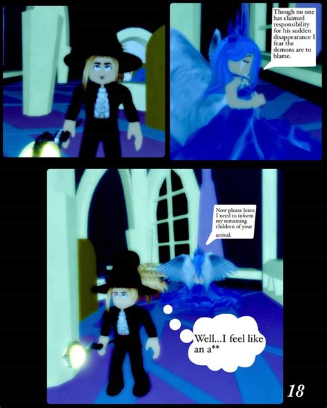 The Ice Elf And The Witch Roblox Comic Page 18 By Graywolf Wildpack On