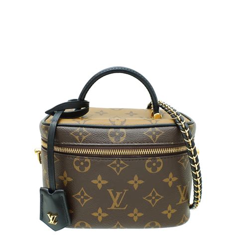 Louis Vuitton Brown Monogram Reverse Vanity Pm Bag The Closet