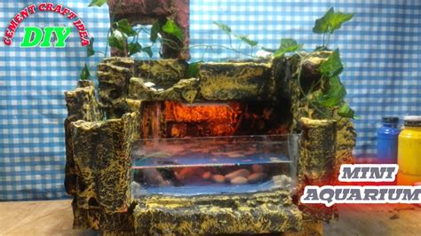 Tutorial Cara Membuat Aquarium Dari Styrofoam Styrofoam Craft Idea