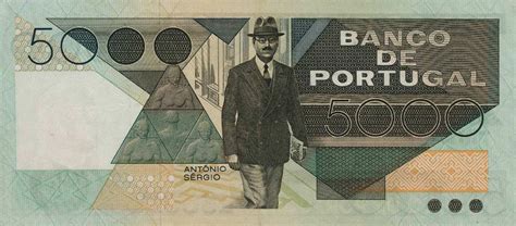 Realbanknotes Portugal P A Escudos From