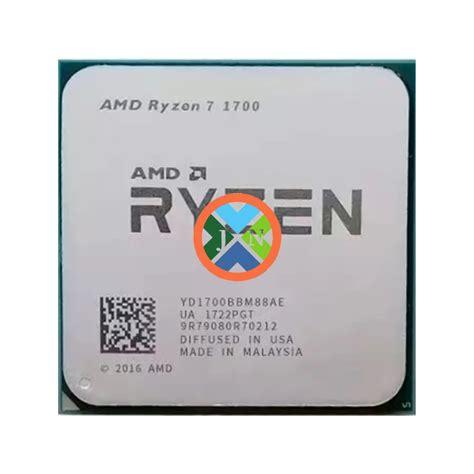 Amd Ryzen 7 1700 R7 1700 3 0 Ghz Eight Core Sixteen Thread Cpu Processor 65w 