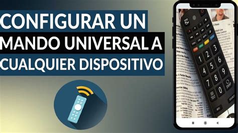 Cómo configurar mando a distancia universal tech10