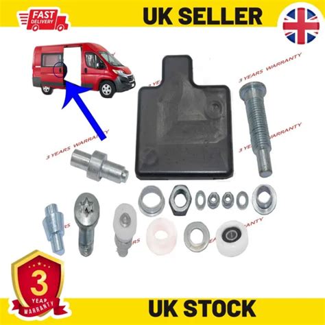 Sliding Door Roller Guide Kit Middle Right Side Fits Peugeot Boxer