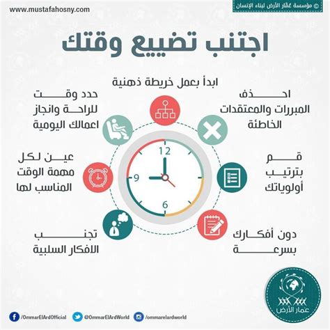 #الوقت 7 طرق لعدم تضييع الوقت