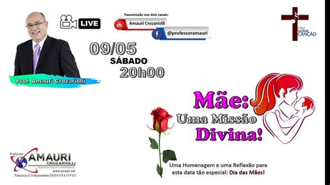 Palestra dia das Mães Mãe uma Missão Divina YouTube