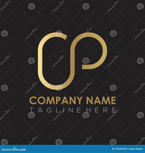 Initial Simple Letter Op Logo Design Vector Template Abstract Minimal