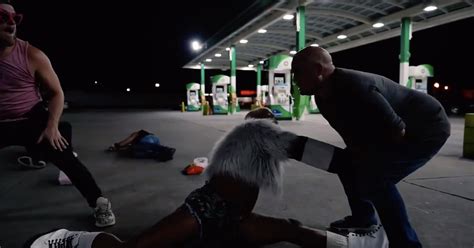 Sonny Kiss & Joey Janela beat dudes up in SloMo at a gas station ...