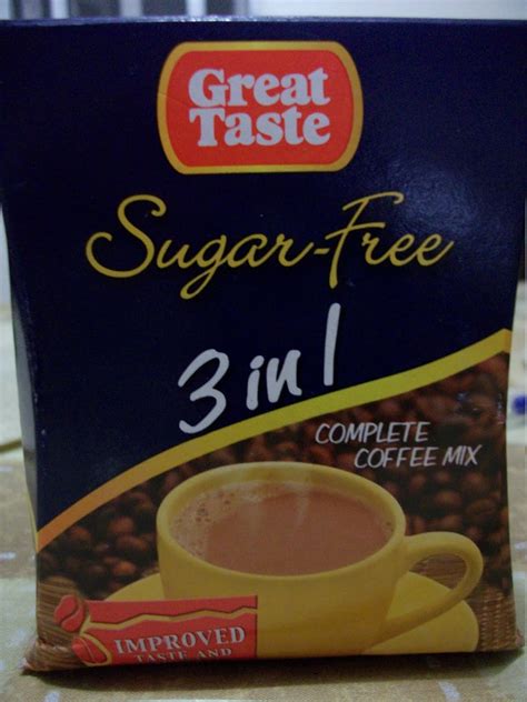 Low Carb Pinay: Sugar Free 3-in-1 Coffee Review