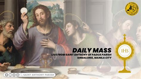 Monday Of The Rd Week In Ordinary Time Am Holy Mass November