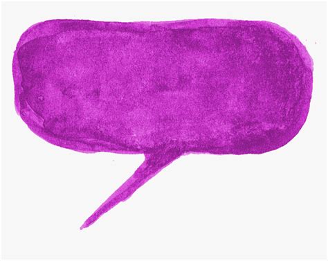 Purple Speech Bubble Png Transparent Png Kindpng