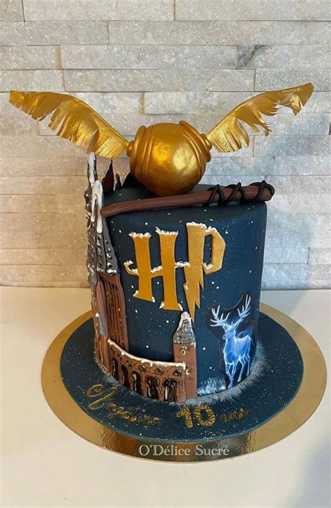 30 Harry Potter Birthday Cake Ideas Hogwarts Castle Harry Patronus