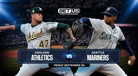 Athletics Vs Mariners Prediction Preview Stream Odds Sept 30