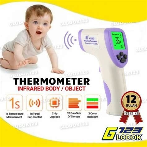 Jual Thermometer Gun Thermo Termometer Alat Pengukur Suhu Tubuh Demam