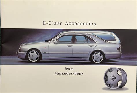 Vintage 1996 Mercedes Benz E Class Accessories Sales Brochure Ebay